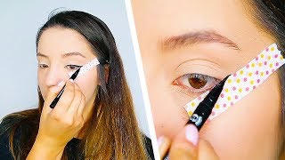 8 Easy Eyeliner Tutorials For Beginners [upl. by Nnayram]