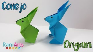 DIY  CONEJO DE PAPEL  FÁCIL [upl. by Suiratnauq]