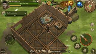 Stormfall Saga of Survival Gameplay Part 1 Survival Games  PJ Gaming World [upl. by Lytton]