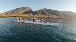 Hawaiian Outrigger Canoe Experience  Maui Hawaii [upl. by Budd]