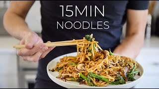 15MIN Noodle Stir Fry Recipe TO MAKE TONIGHT [upl. by Zedecrem766]