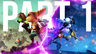 RATCHET AND CLANK RIFT APART PS5 Gameplay Walkthrough Part 1  INTRO [upl. by Breanne920]