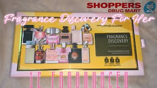 Shoppers Drug Mart Fragrance Discovery For Her By Vivabox [upl. by Abbi]