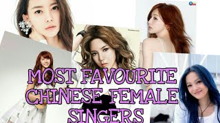 TOP TEN MOST FAVOURITE CHINESE FEMALE SINGER IN 2019 [upl. by Odnomar]