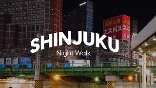 Exploring Shinjuku at Night  Japan Walking Tour [upl. by Abby]