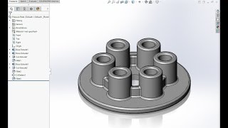 SOLIDWORKS Tutorial quotIntroduction to SOLIDWORKS My first partquot 0110 [upl. by Glynnis]