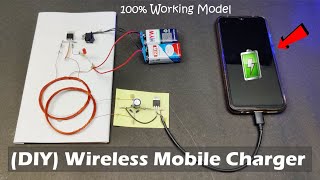 How to make Wireless Mobile Charger [upl. by Oemac]