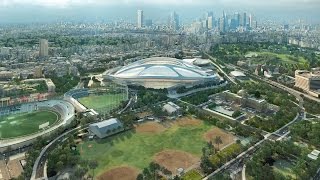 Zaha Hadid Architects on New National Stadium in Tokyo [upl. by Hakeber617]