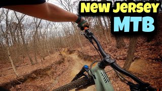 Allaire State Park Single Track  Mountain Biking in New Jersey [upl. by Sualakcin122]