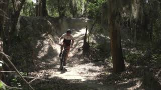 Florida Travel Alafia River State Park Mountain Biking [upl. by Ruosnam]