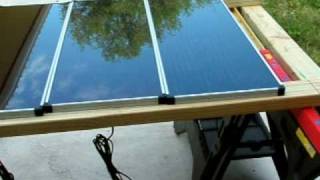 How to Install Harbor Freight Solar Panels Part 1 [upl. by Pasol]