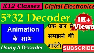 532 using Decoder Using 24 and 38 Decoders [upl. by Rochemont]