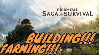 Stormfall Saga of Survival  Ep 02 Farming Building and more Update 102 coming soon [upl. by Alvar471]