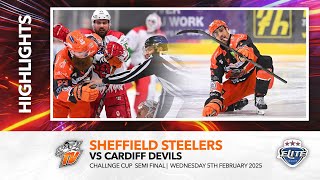 Sheffield Steelers v Cardiff Devils  5th February 2025 [upl. by Reyotal]