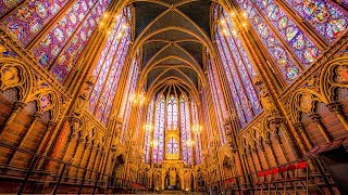 A Walk Through SainteChapelle Paris [upl. by Anuska315]