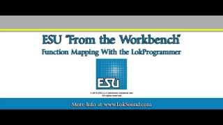 ESU LokProgrammer Function Mapping [upl. by Compte]