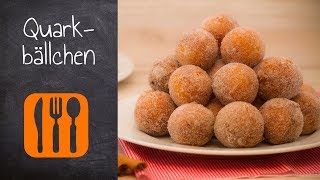 Quarkbällchen selber machen  Rezept 14 [upl. by Uphemia72]