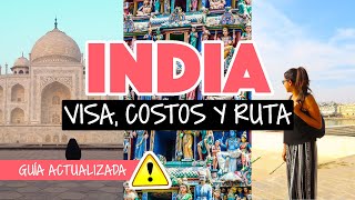 Viajar a India costos ruta y visa [upl. by Ikim]