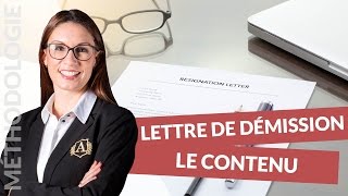 Comment faire une lettre de démission  Le contenu  Méthodologie  digiSchool [upl. by Emixam]