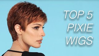 Top 5 Pixie Cut Wigs  Wigs 101 [upl. by Lietman]