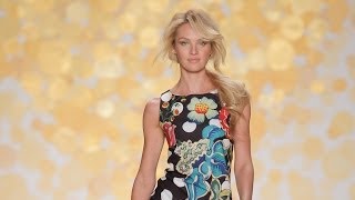 New York Fashion Week Catwalk AW14 with Candice Swanepoel by Desigual [upl. by Soll442]