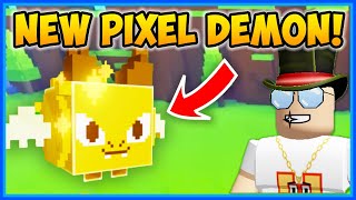 NEW Mythical PIXEL DEMON in Pet Sim X  RGCfamily Roblox [upl. by Ettinger665]