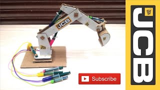 How to Make Hydraulic JCB From Cardboard [upl. by Ettezzil744]