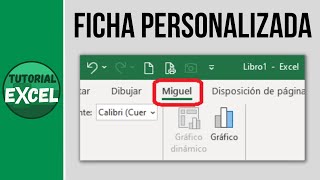 Crear una FICHA PERSONALIZADA en Excel [upl. by Kwasi]