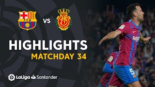 Resumen de FC Barcelona vs RCD Mallorca 21 [upl. by Alistair377]