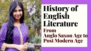 History of English Literature  All the Literary Ages explained [upl. by Ahsrat757]