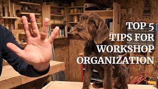 Top 5 Small Workshop Organization Ideas How To Maximize Space [upl. by Kentiga]