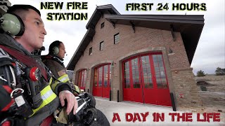 First 24 Hours in a New Fire Station  A Day in the Life [upl. by Eahsan107]