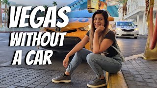 How to Get Around Las Vegas WITHOUT a CAR  Is renting a car WORTH it [upl. by Olin41]