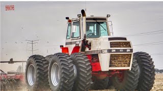 CASE 4890 4wd Tractor Working on Fall Tillage [upl. by Siednarb]