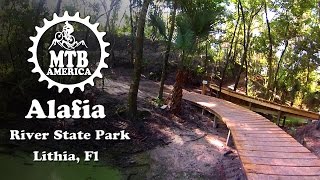 Alafia River State Park Mountain Bike Trail quotCompletequot  Mountain Biking in Florida  MTB America [upl. by Mcnair440]