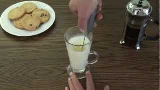 Aerolatte  The Original Steam Free Milk Frother [upl. by Nosinned]