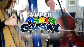 Gusty Garden Galaxy Cover  Super Mario Galaxy Harp amp Cello Cover [upl. by Urissa]