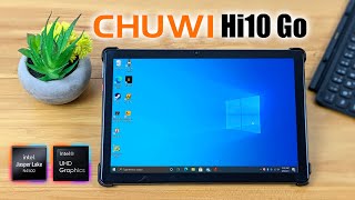 CHUWI Hi10 Go Review  A New Intel Jasper Lake Windows Tablet [upl. by Vivi]