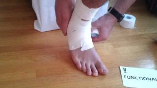 Ankle Taping  Tape Your Own Ankle COMPLETE [upl. by Marsh]