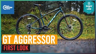 GT Aggressor Expert 29 Hardtail Bike 2021 First Look  CRC [upl. by Salchunas811]