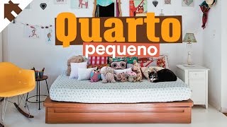 9 DICAS PARA DECORAR QUARTO PEQUENO [upl. by Kandace]