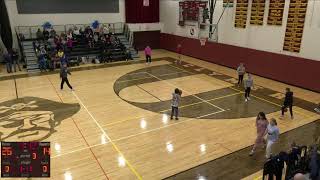 Clymer Central High School vs Sherman Central Mens JV Basketball [upl. by Ahsitauq522]