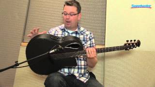 Ovation Adamas 2080SR Acousticelectric Guitar Demo at GearFest 13  Sweetwater Sound [upl. by Goulden]