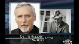 Dennis Hopper News Report of His Death  May 29 2010 [upl. by Arries470]