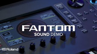 Roland FANTOM Synthesizer Sound [upl. by Publus]