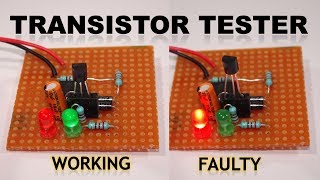 How To Make Transistor Tester [upl. by Scrivens116]