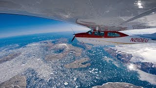 MOST EPIC FLIGHT EVER  Greenland to Iceland [upl. by Nosiram]