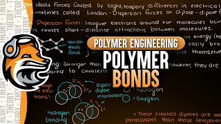 Polymer Bonds  Polymer Engineering [upl. by Popelka391]