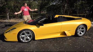 The Lamborghini Murcielago Roadster Is the Last OldSchool Lambo [upl. by Delinda283]