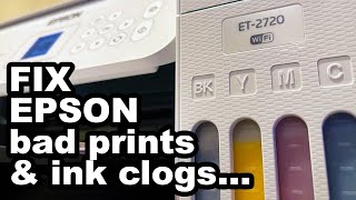 EPSON Ecotank Sublimation Printer Problems amp Fixes [upl. by Ravo476]